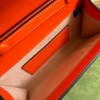 Gucci 724713 Gucci Horsebit 1955 mini bag Orange