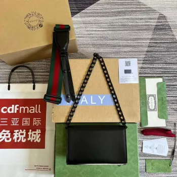 Gucci 724713 Gucci Horsebit 1955 mini bag Black