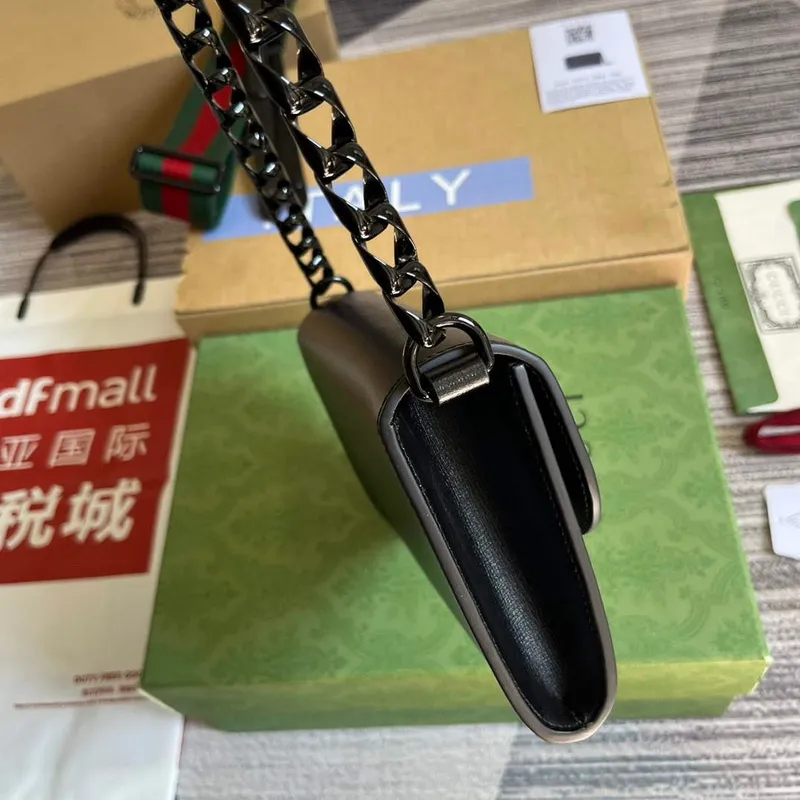 Gucci 724713 Gucci Horsebit 1955 mini bag Black