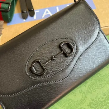 Gucci 724713 Gucci Horsebit 1955 mini bag Black