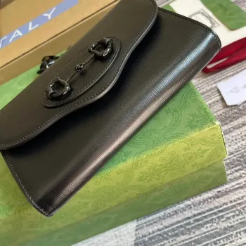 Gucci 724713 Gucci Horsebit 1955 mini bag Black