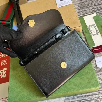 Gucci 724713 Gucci Horsebit 1955 mini bag Black