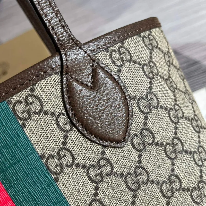 Gucci 726762 Ophidia Small Tote Bag Brown