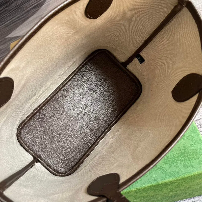 Gucci 726762 Ophidia Small Tote Bag Brown