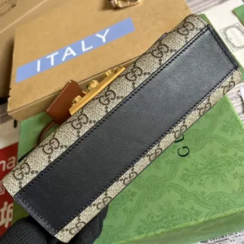 Gucci 735103 Padlock Mini shoulder bag Black