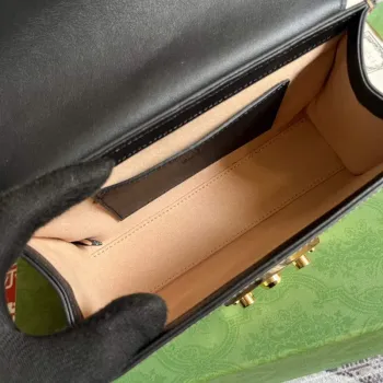 Gucci 735103 Padlock Mini shoulder bag Black