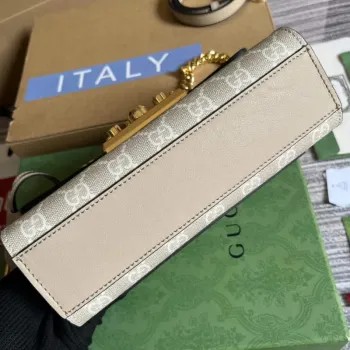 Gucci 735103 Padlock Mini shoulder bag Beige