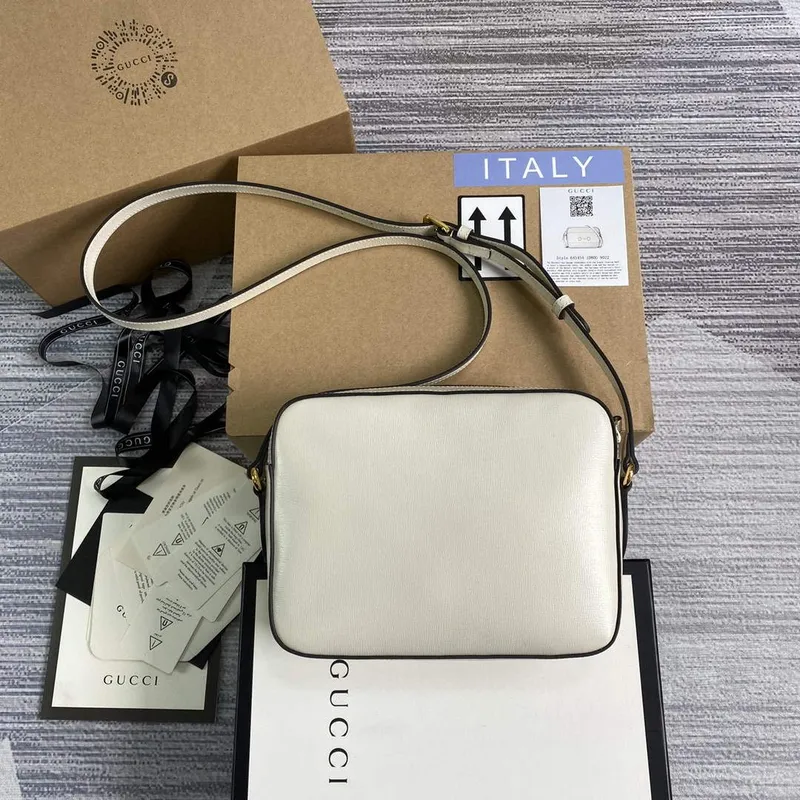 Gucci 645454 Gucci Horsebit 1955 Small Shoulder Bag Beige