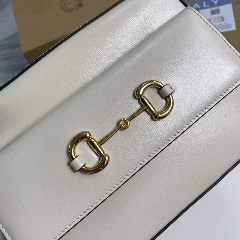 Gucci 645454 Gucci Horsebit 1955 Small Shoulder Bag Beige