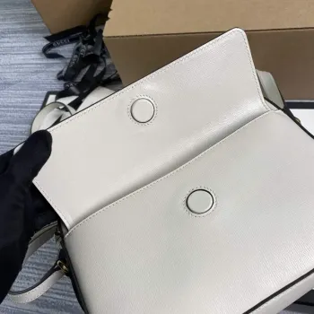 Gucci 645454 Gucci Horsebit 1955 Small Shoulder Bag Beige