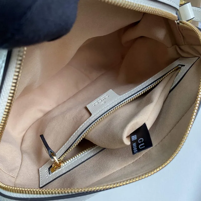 Gucci 645454 Gucci Horsebit 1955 Small Shoulder Bag Beige