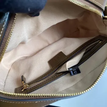 Gucci 645454 Gucci Horsebit 1955 Small Shoulder Bag Brown