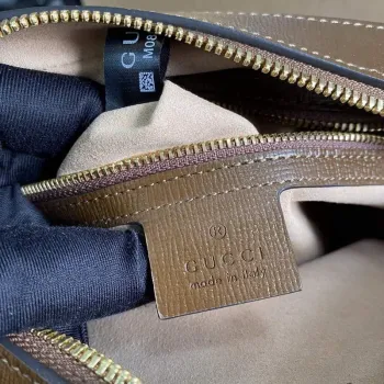 Gucci 645454 Gucci Horsebit 1955 Small Shoulder Bag Brown