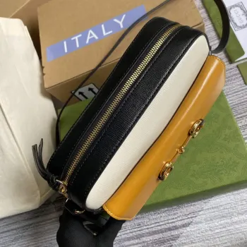 Gucci 645454 Gucci Horsebit 1955 Small Shoulder Bag Beige Tan