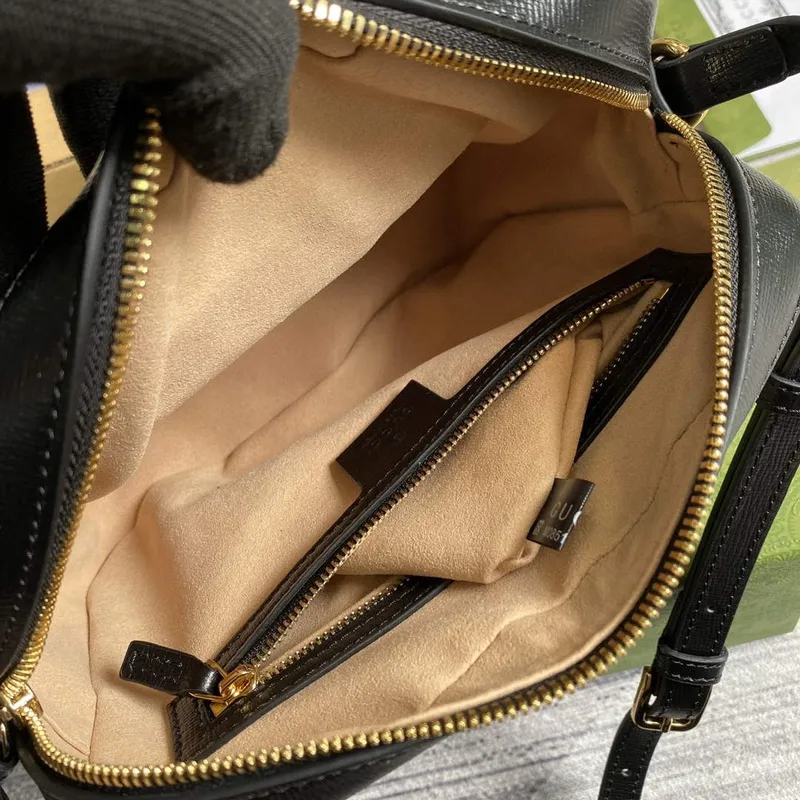 Gucci 645454 Gucci Horsebit 1955 Small Shoulder Bag Beige Tan