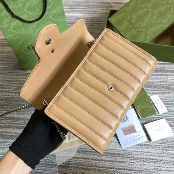 Gucci 474575 GG Marmont mini bag Light pink