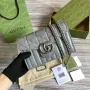Gucci 474575 GG Marmont mini bag Grey