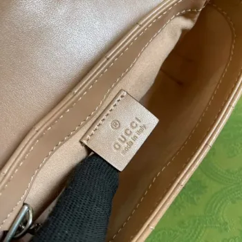 Gucci 476433 GG Marmont Super Mini Bag Pink