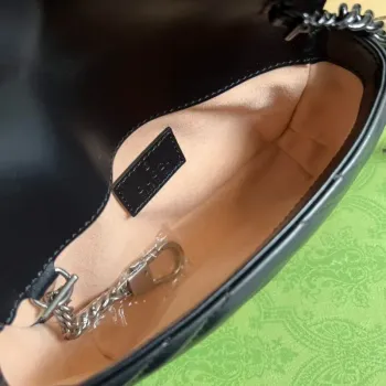 Gucci 699757 GG Marmont Belt Bag Black