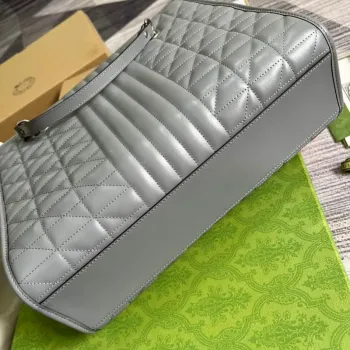 Gucci 675796 GG Marmont medium tote bag Gray