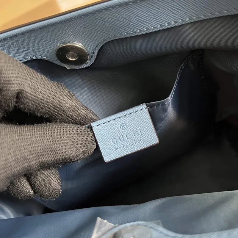 Gucci 410812 Children’s Kitten Print Mini Shopping Bag