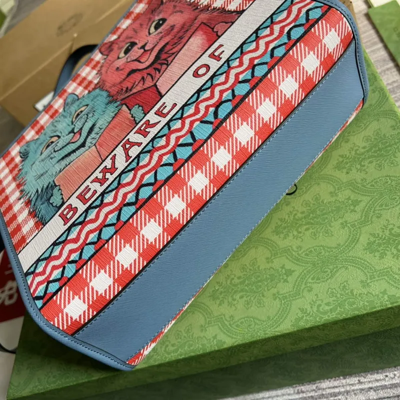 Gucci 630542 Children’s Kitten Print Tote Bag