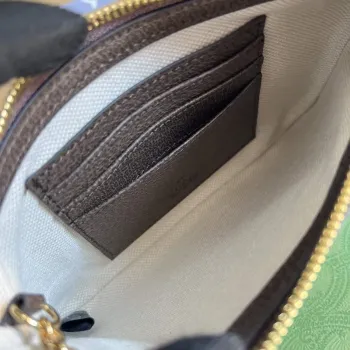 Gucci 698805 Ophidia gg Heart Utility Belt Bag Brown