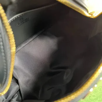 Gucci 726047 GG Matelassé Beauty Case Black