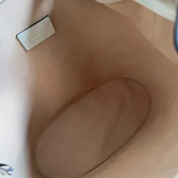 Gucci 724652 Diana Small Bucket Bag White