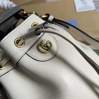 Gucci 724667 Diana Mini Bucket Bag White