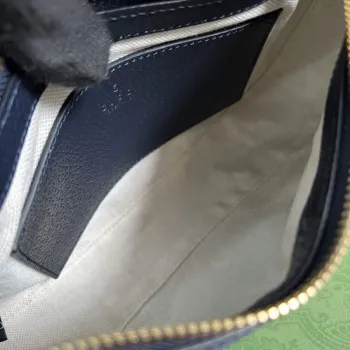 Gucci 735145 GG Supreme Ophidia small handbag Black