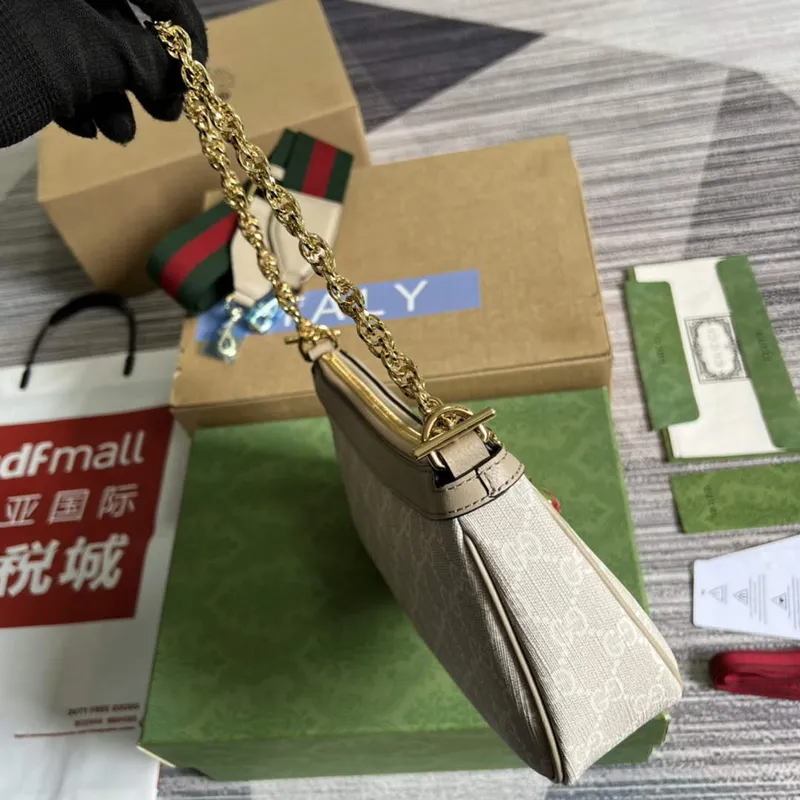 Gucci 735132 Ophidia small handbag Oatmeal