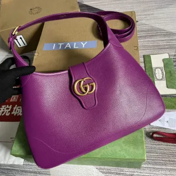 Gucci 726274 Aphrodite Medium Shoulder Bag Purple