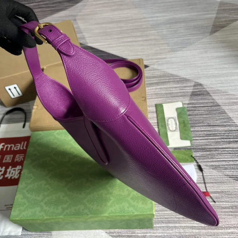 Gucci 726274 Aphrodite Medium Shoulder Bag Purple