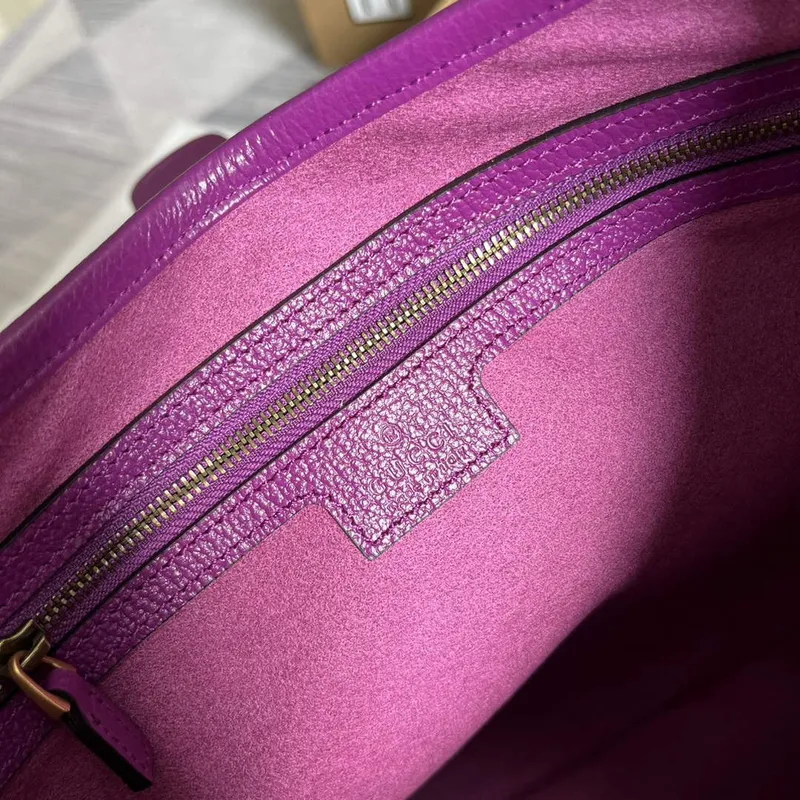 Gucci 726274 Aphrodite Medium Shoulder Bag Purple