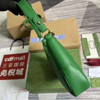 Gucci 731817 Aphrodite Small Shoulder Bag Green