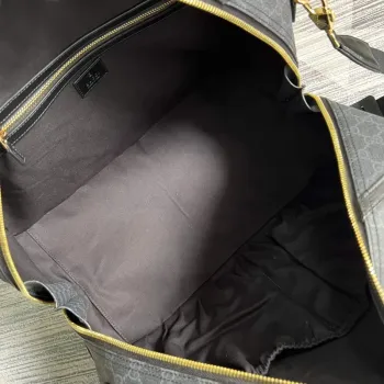 Gucci 696015 Large duffle bag with Interlocking G Black