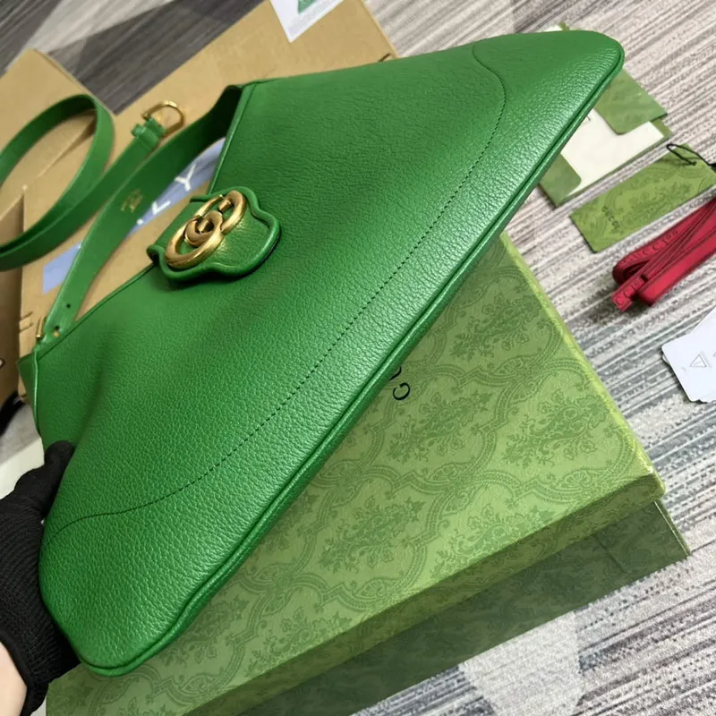 Gucci 726274 Aphrodite Medium Shoulder Bag Green