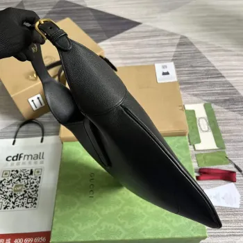 Gucci 726274 Aphrodite Medium Shoulder Bag Black