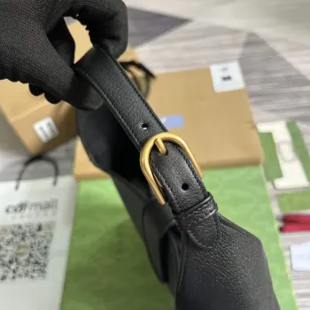 Gucci 726274 Aphrodite Medium Shoulder Bag Black