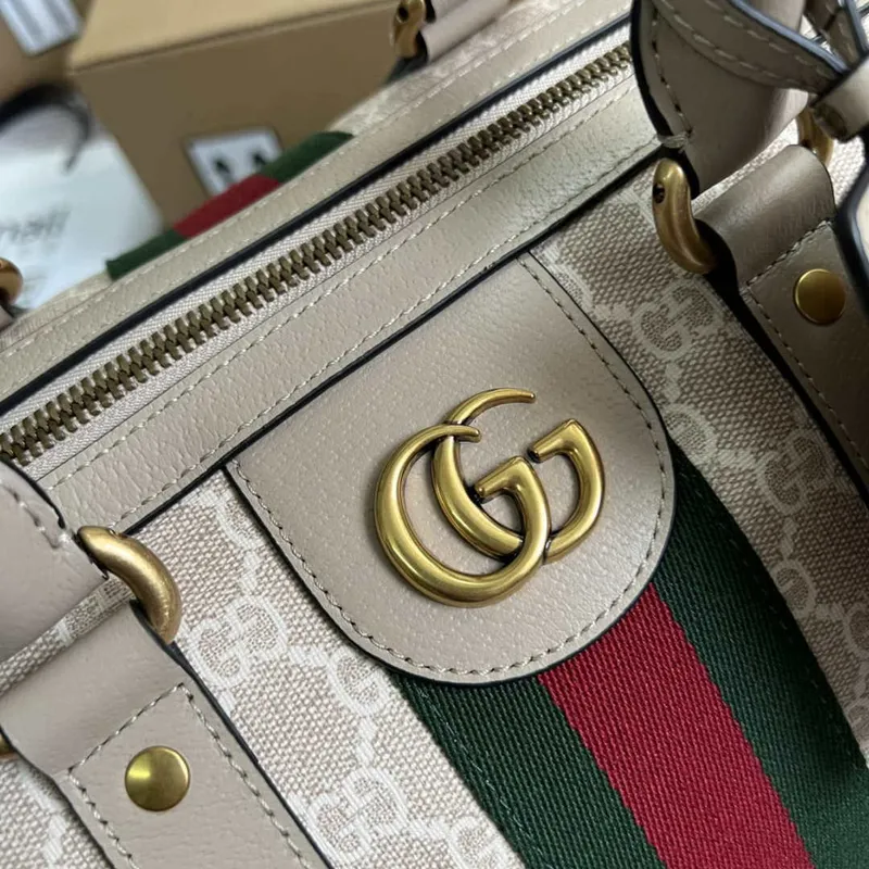 Gucci 681295 Jumbo GG medium duffle bag Beige