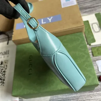 Gucci 637091 Jackie 1961 mini shoulder bag Light blue