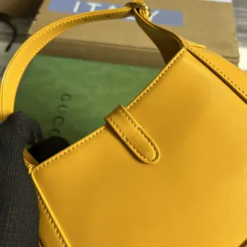 Gucci 637091 Jackie 1961 mini shoulder bag Yellow