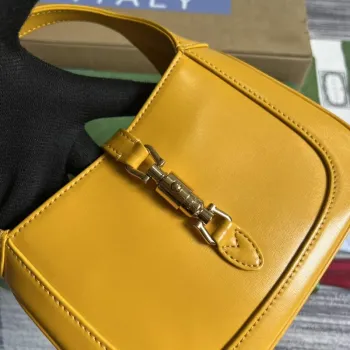 Gucci 637091 Jackie 1961 mini shoulder bag Yellow