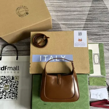 Gucci 637091 Jackie 1961 mini shoulder bag Brown