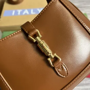 Gucci 637091 Jackie 1961 mini shoulder bag Brown