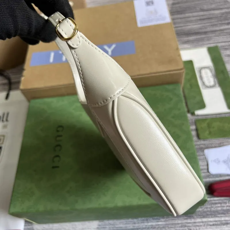 Gucci 637091 Jackie 1961 mini shoulder bag White