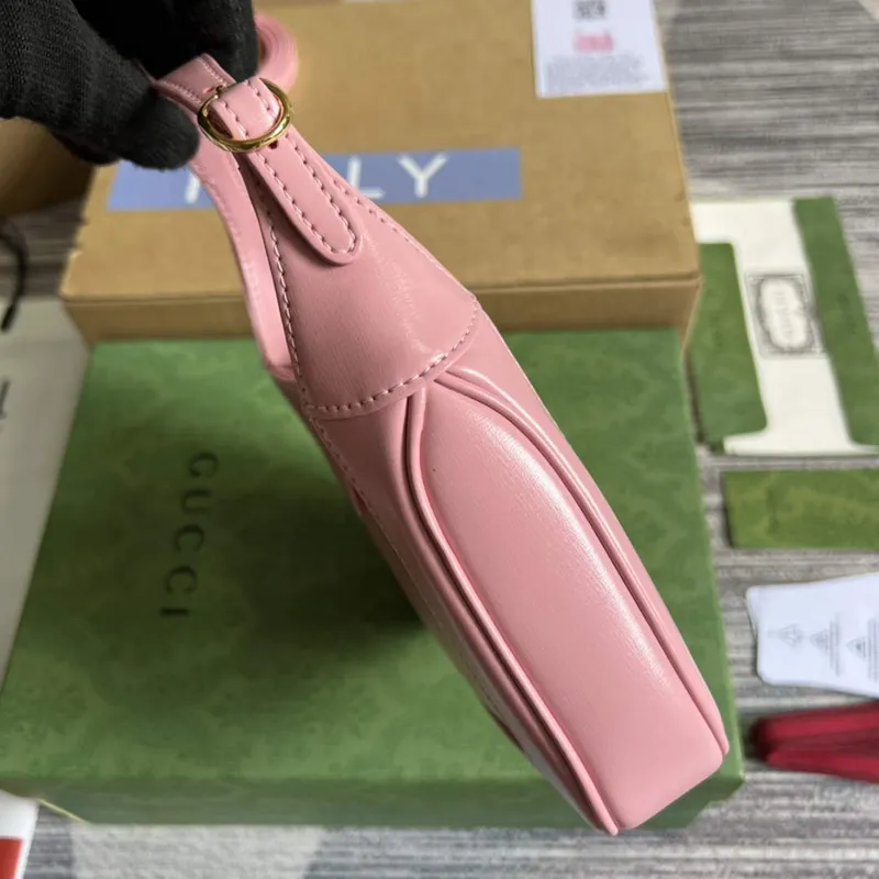 Gucci 637091 Jackie 1961 mini shoulder bag Pink