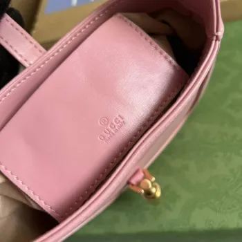 Gucci 637091 Jackie 1961 mini shoulder bag Pink