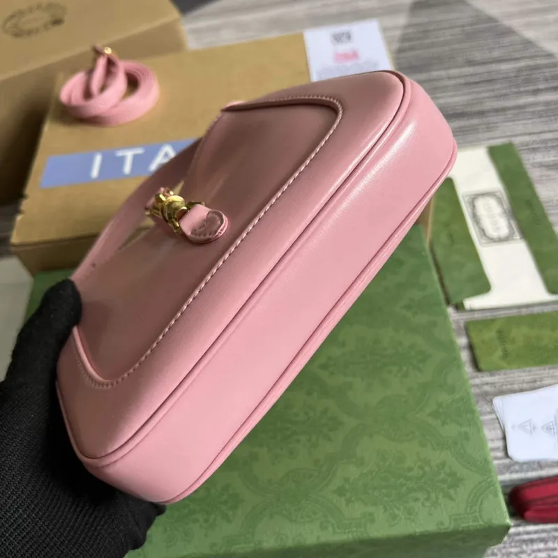 Gucci 637091 Jackie 1961 mini shoulder bag Pink